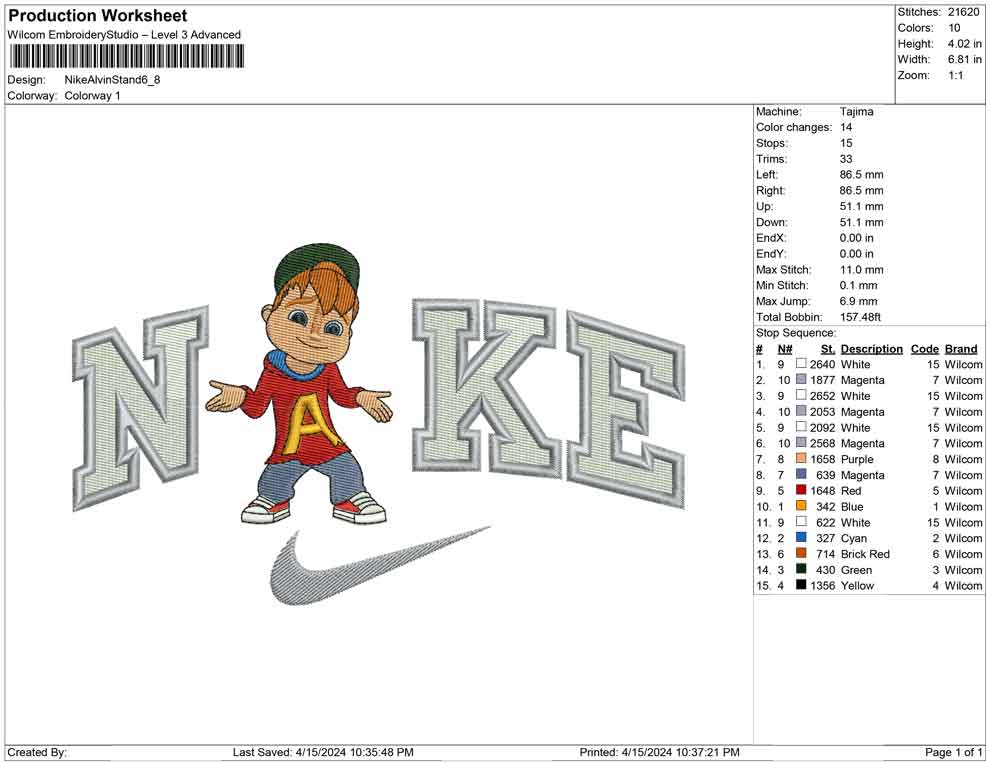Nike Alvin Stand