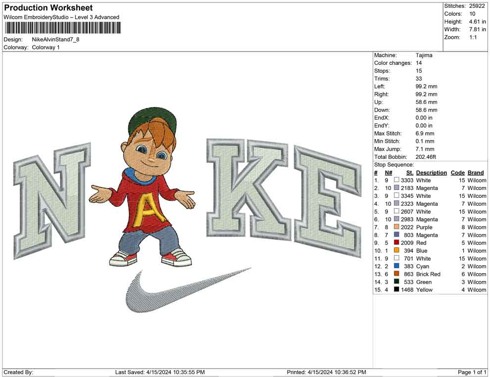 Nike Alvin Stand