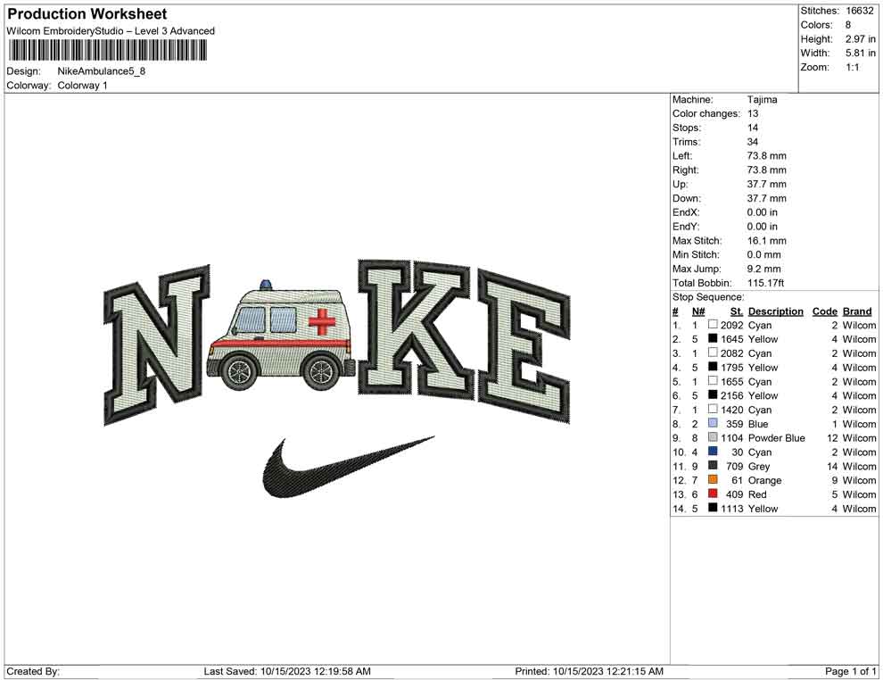 Nike Ambulance
