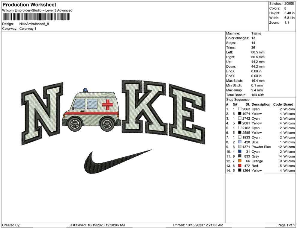 Nike Ambulance