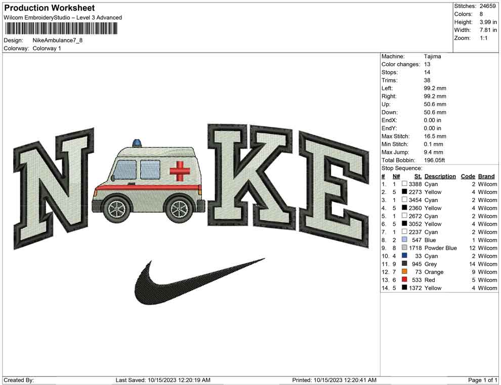 Nike Ambulance
