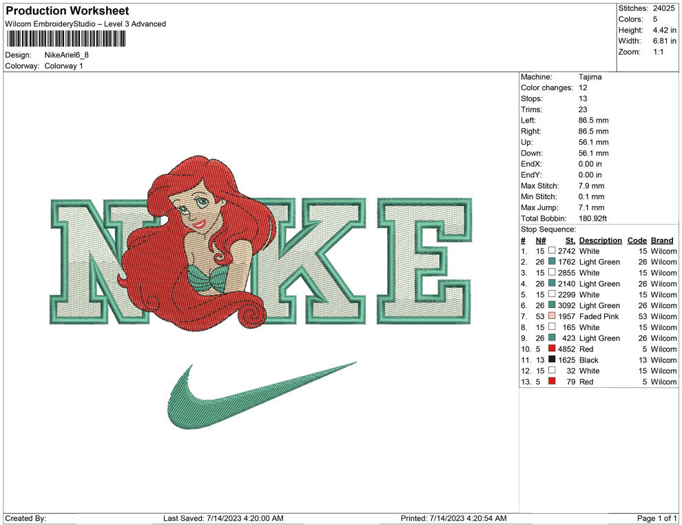 Nike Ariel
