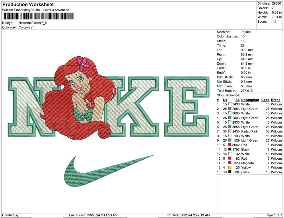 Nike Ariel Flower