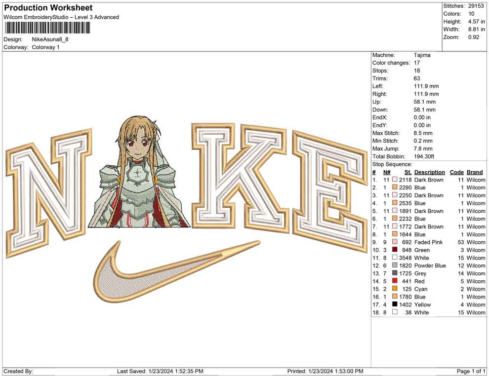 Nike Asuna