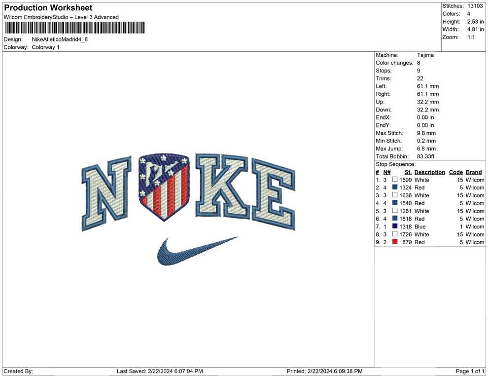 Nike Atletico Madrid