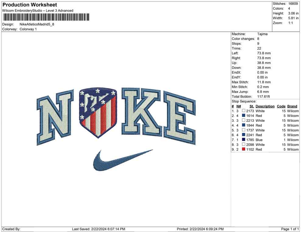 Nike Atletico Madrid