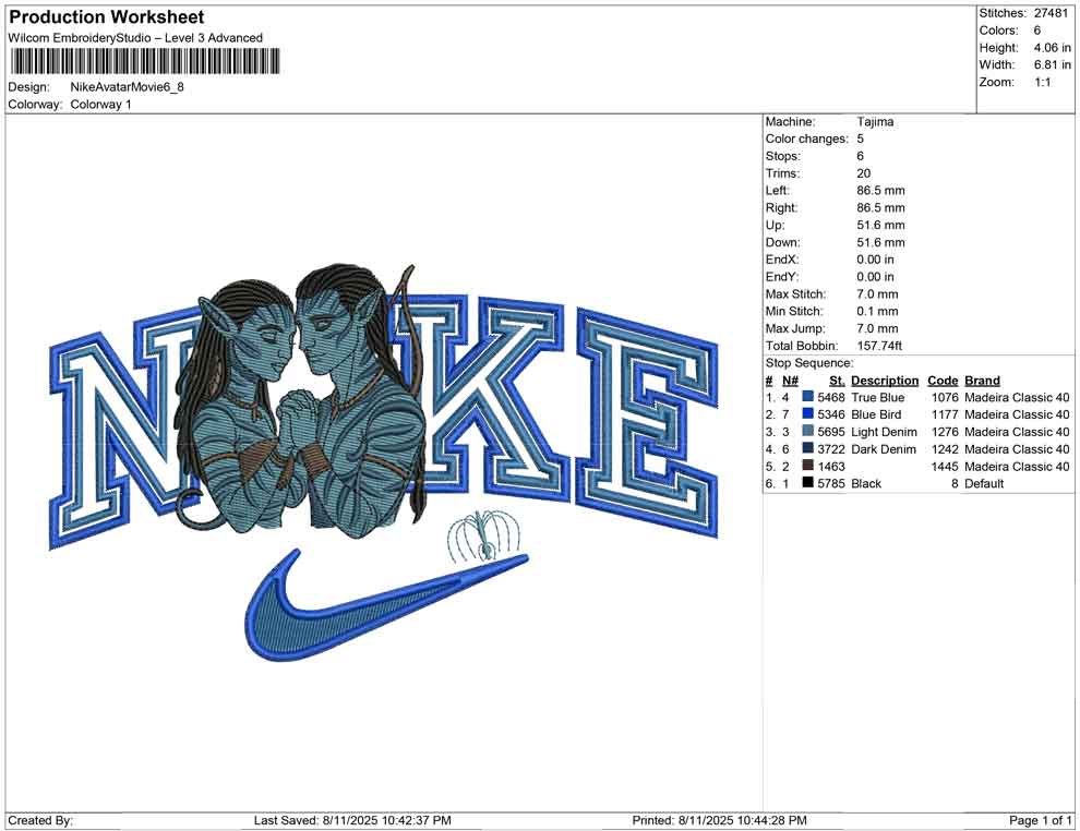 Nike Avatar movie