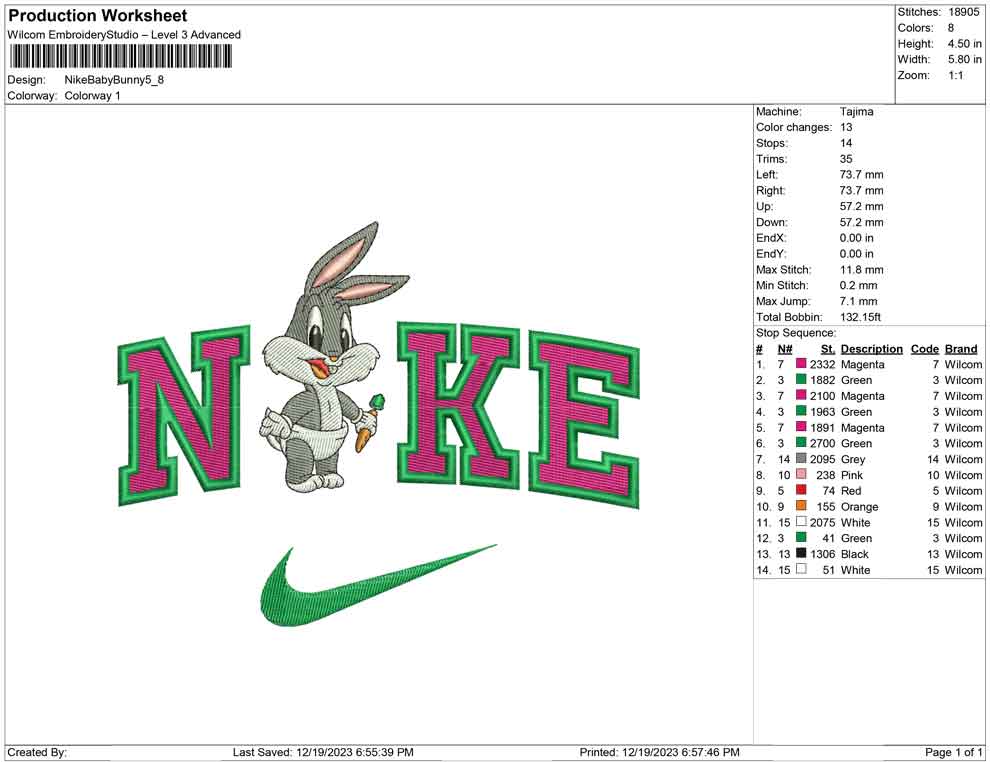 Nike Baby Bunny