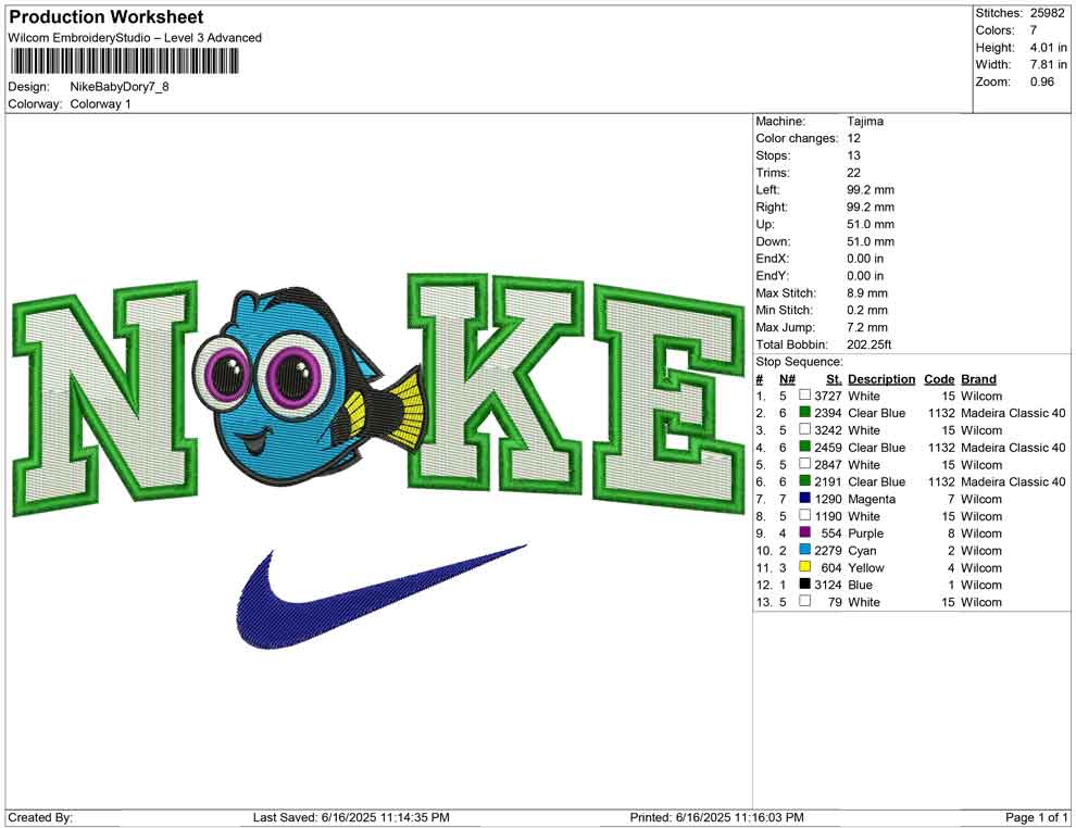 Nike Baby Dory