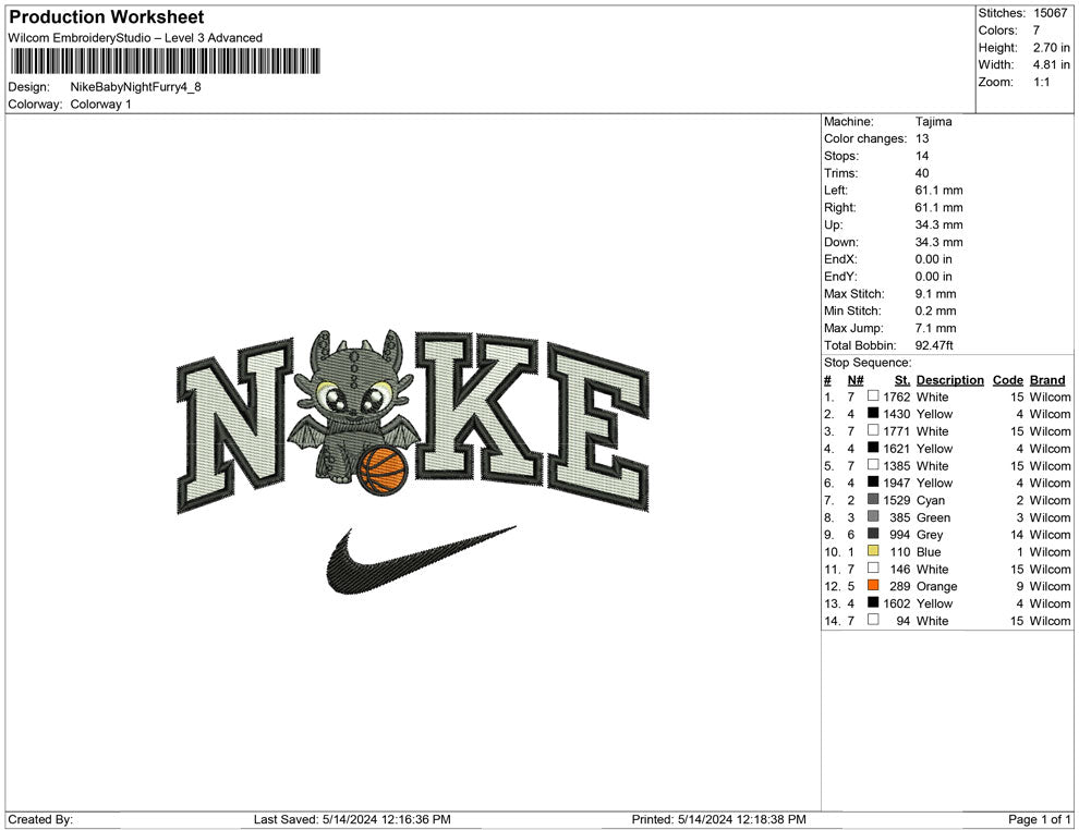 Nike Baby Night Furry