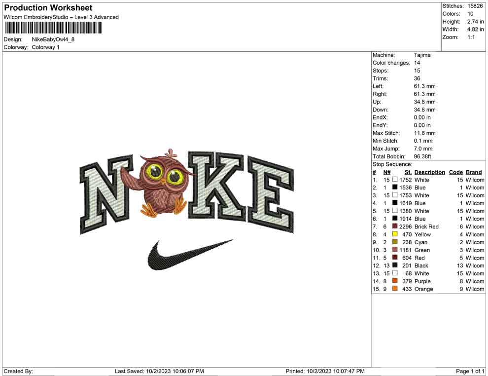 Nike Baby Owl