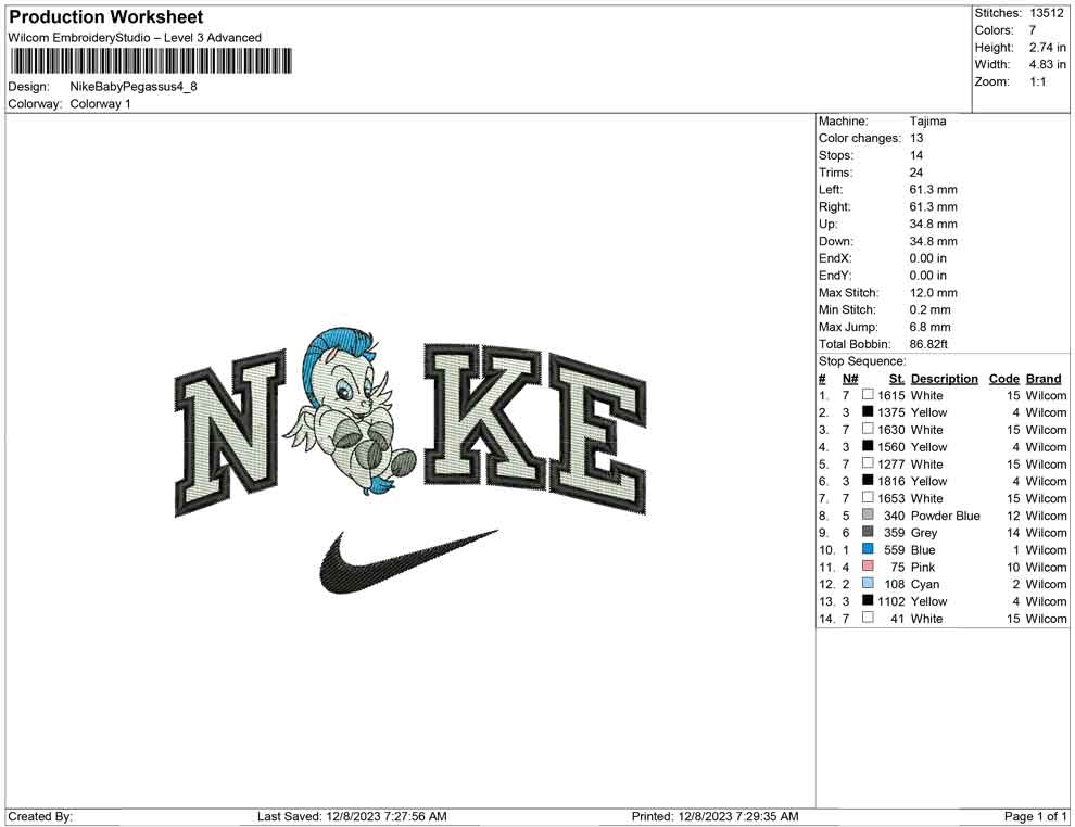 Nike Baby Pegassus