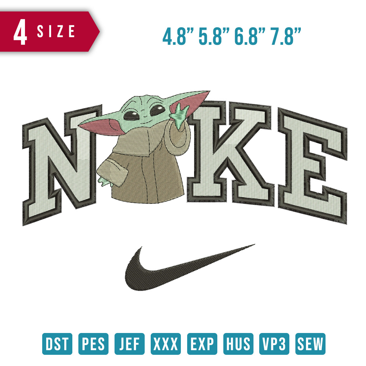 Nike Baby Yoda Stand