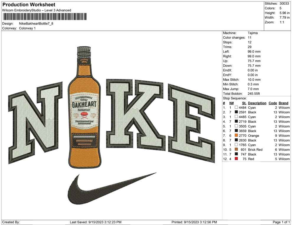 Nike Bakheart Bottle
