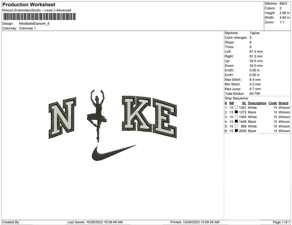 Nike Ballet Dance
