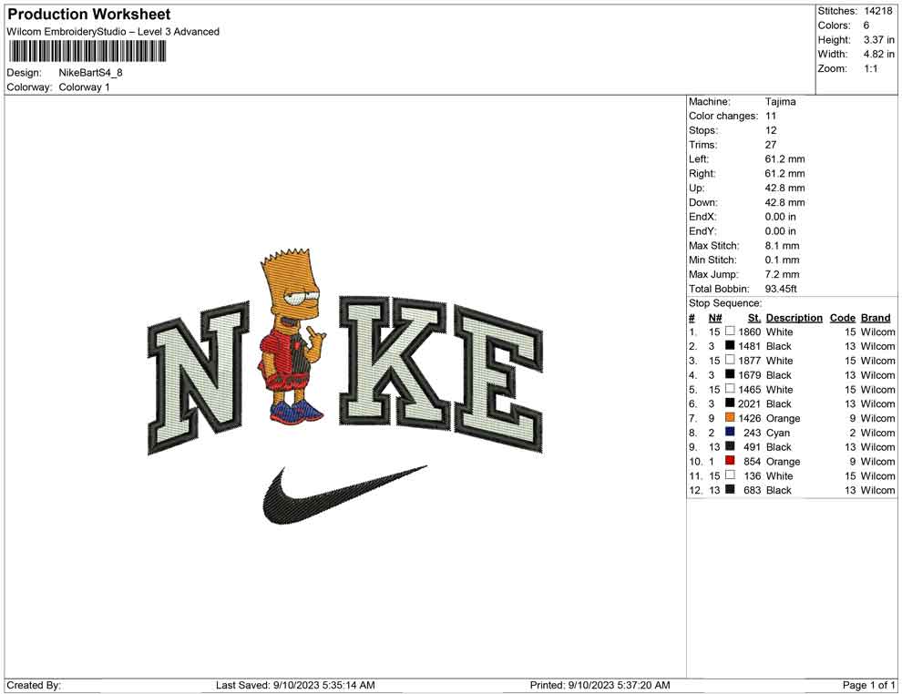 Nike Bart S