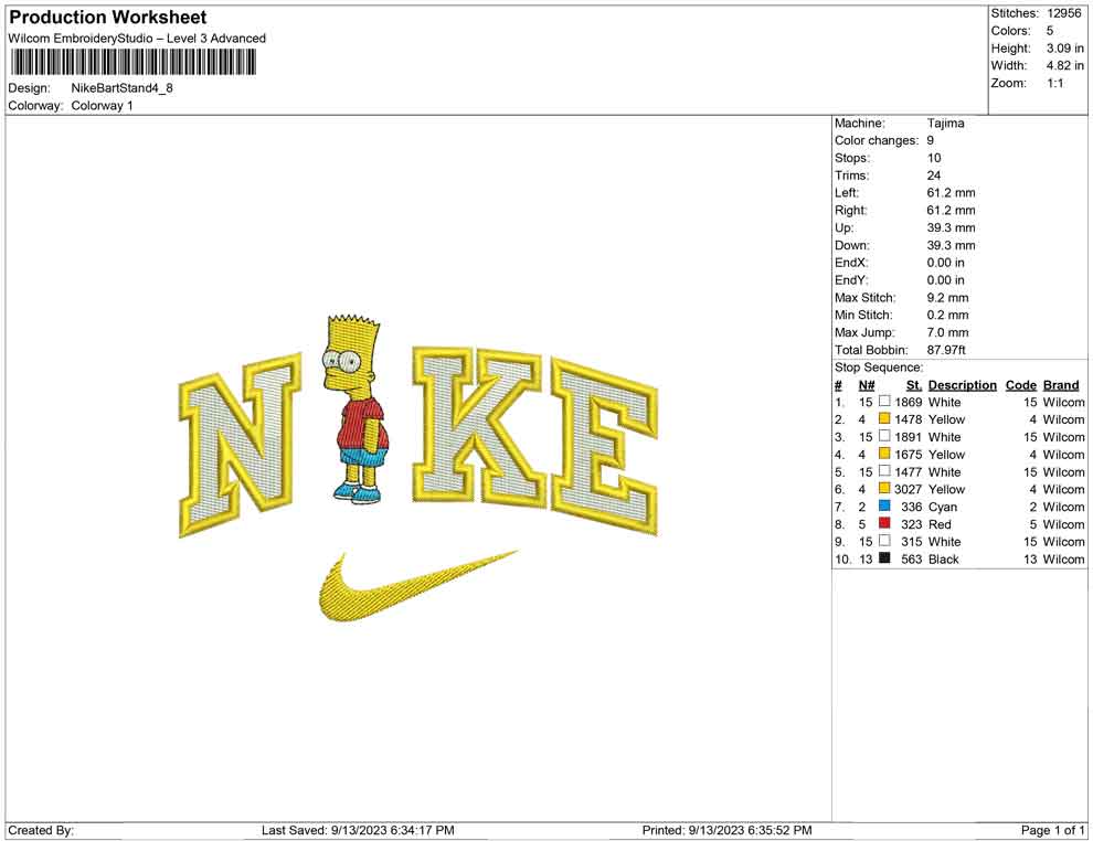 Nike Bart Stand