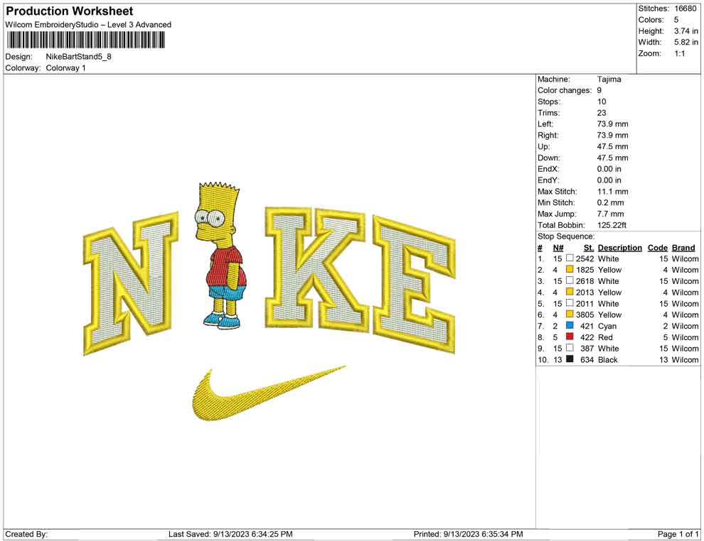 Nike Bart Stand