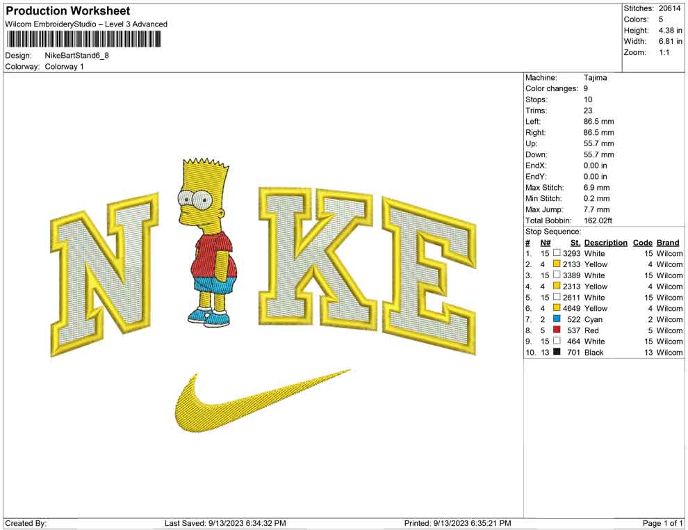 Nike Bart Stand