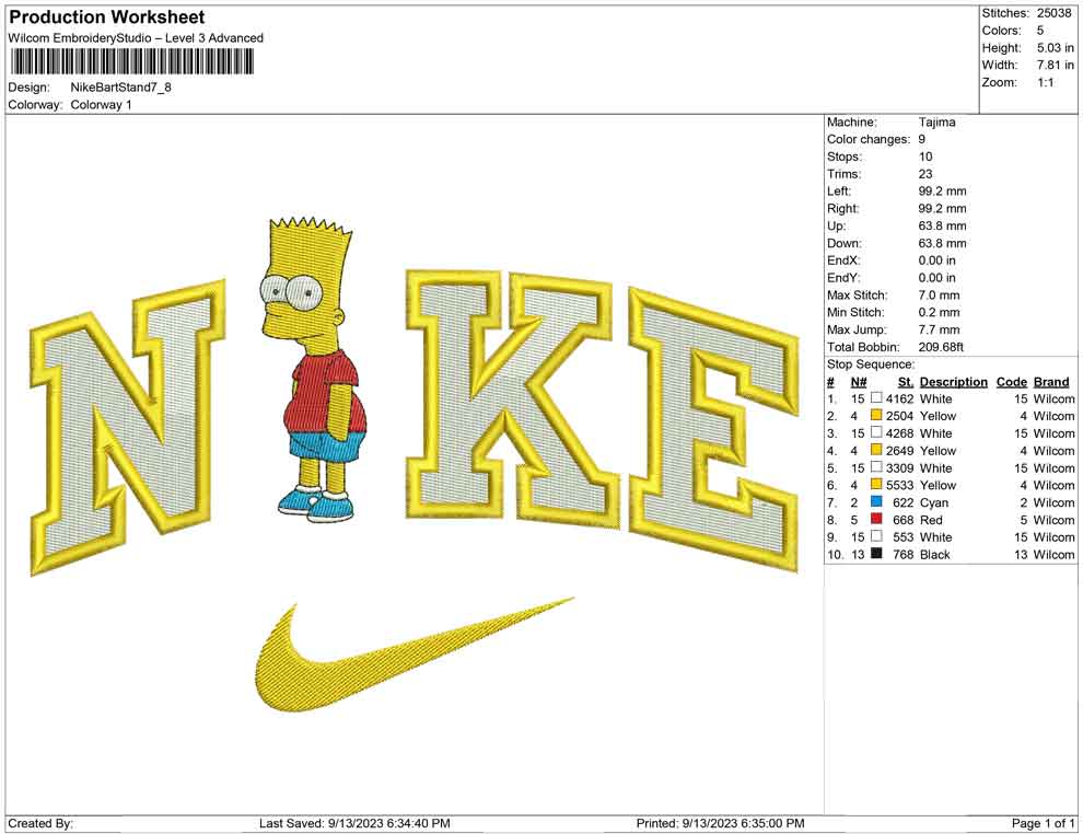 Nike Bart Stand