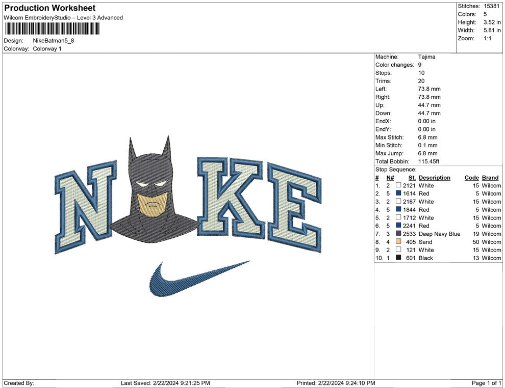 Nike Batman