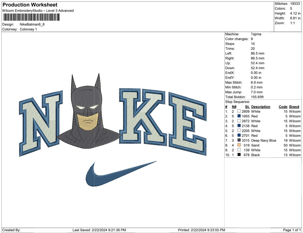 Nike Batman