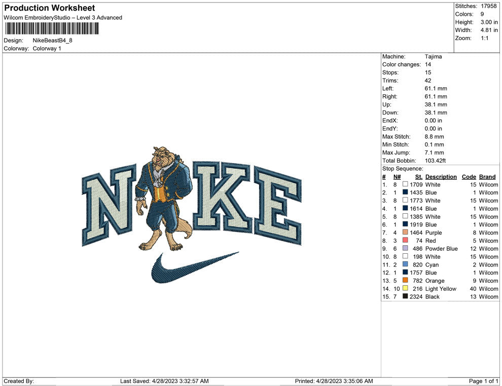 Nike Beast B
