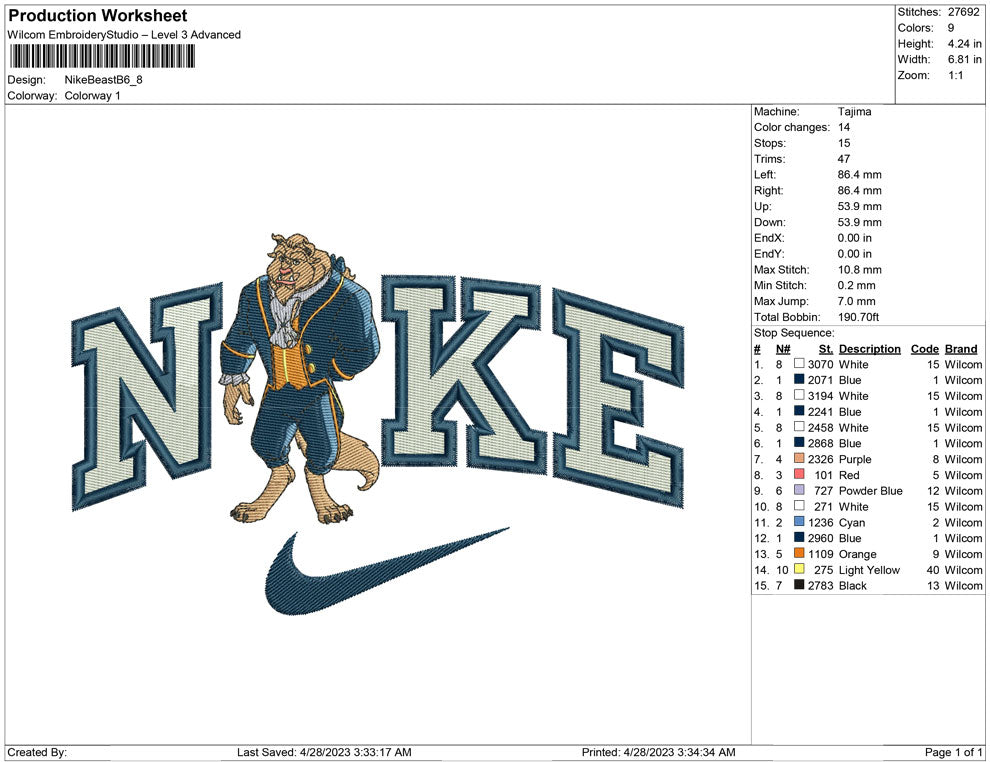 Nike Beast B