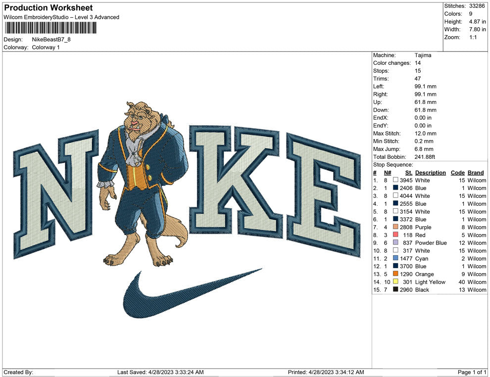 Nike Beast B