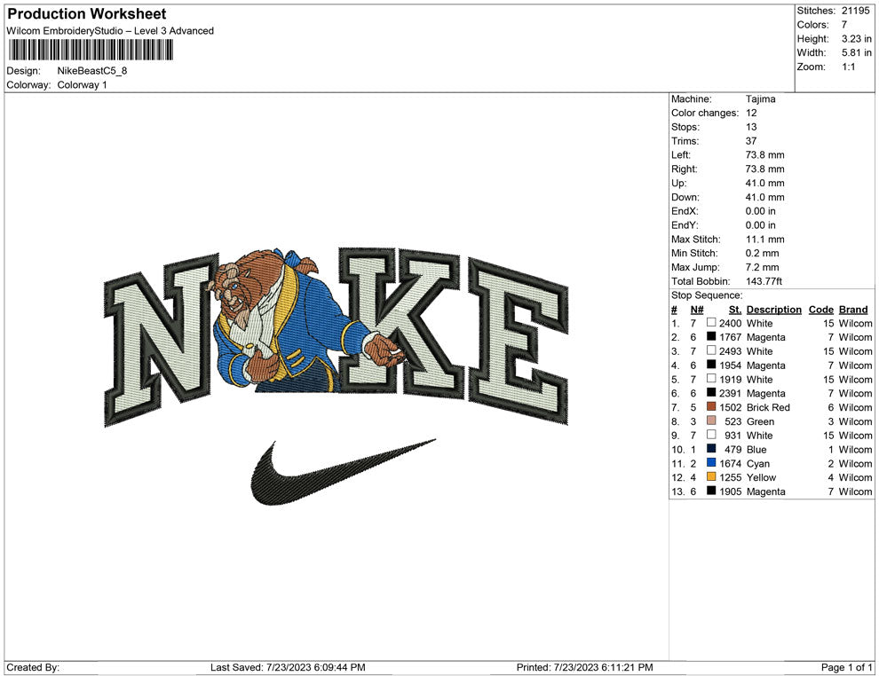 Nike beast C