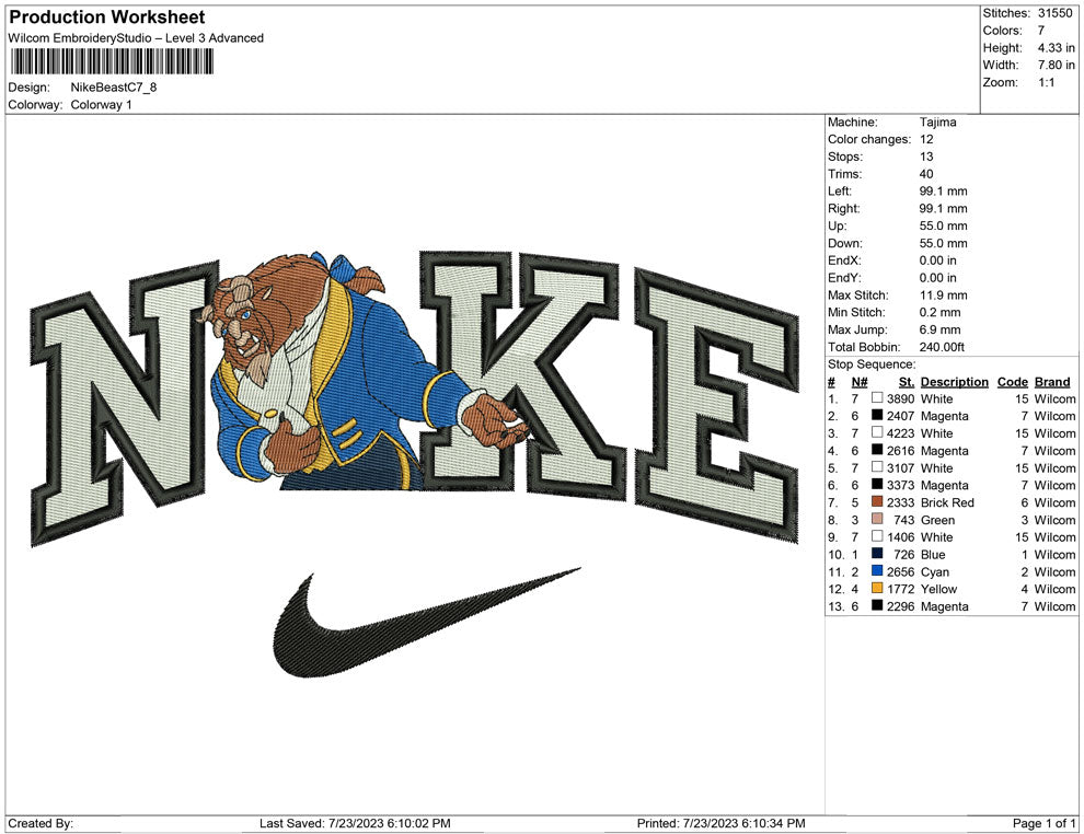 Nike beast C
