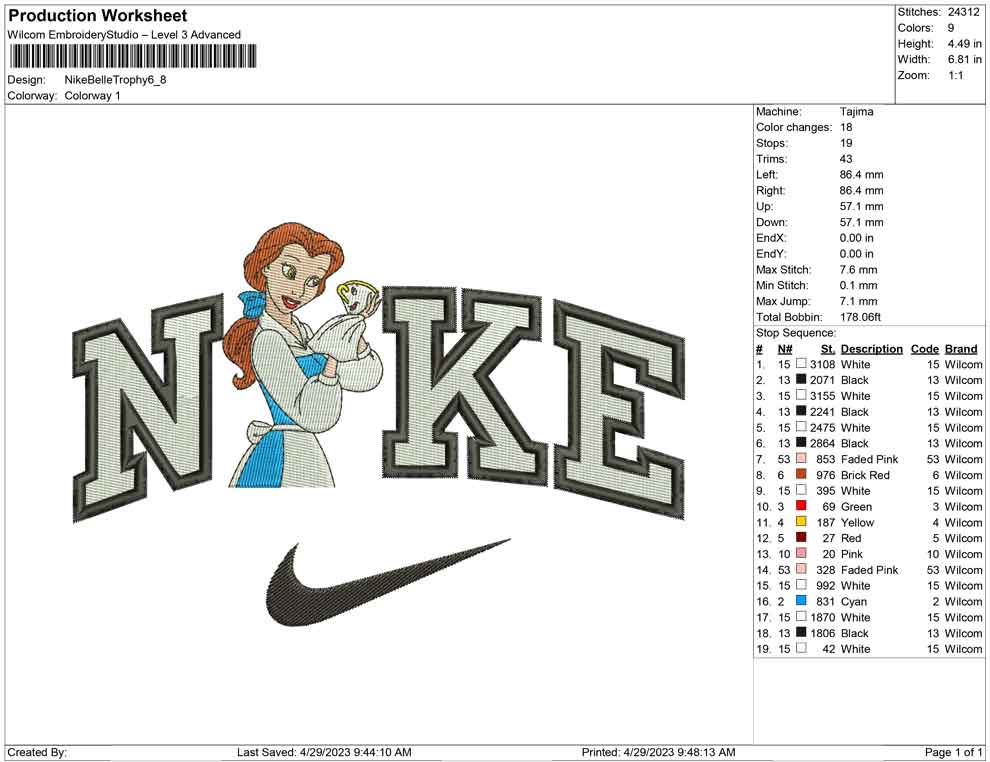 Nike Belle Trophy
