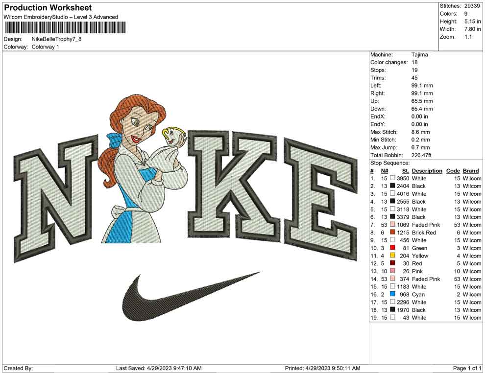 Nike Belle Trophy