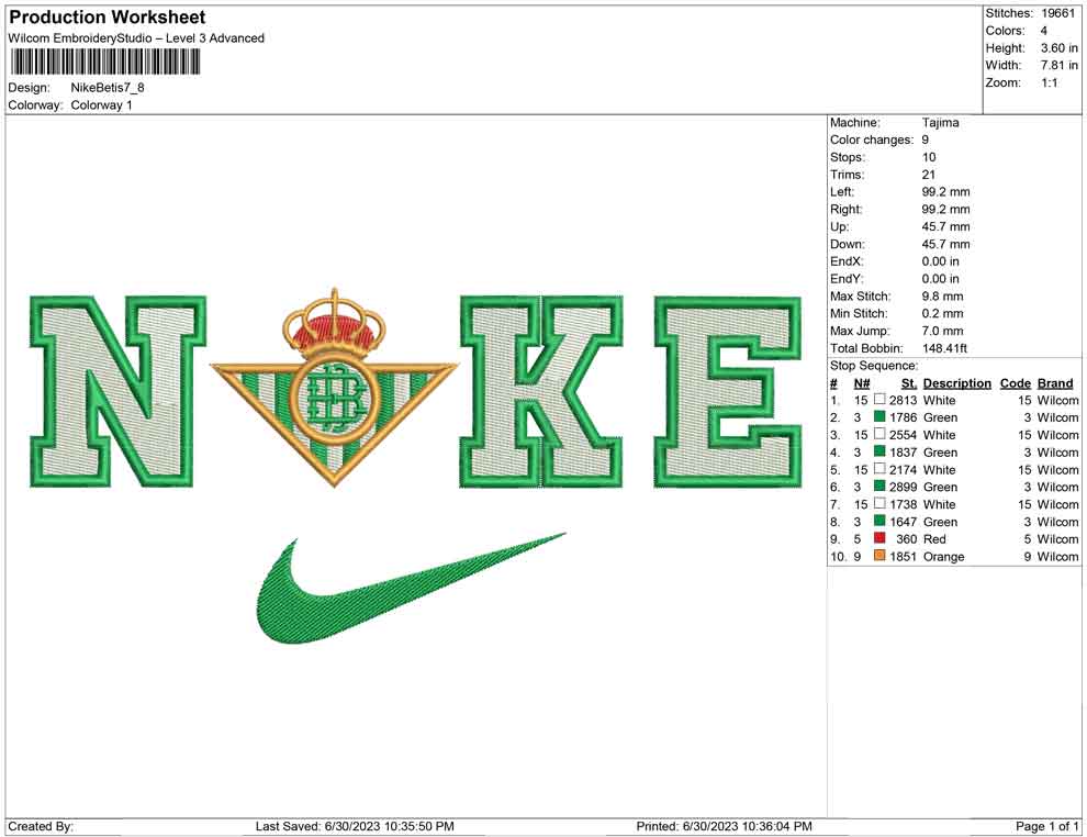 Nike Betis