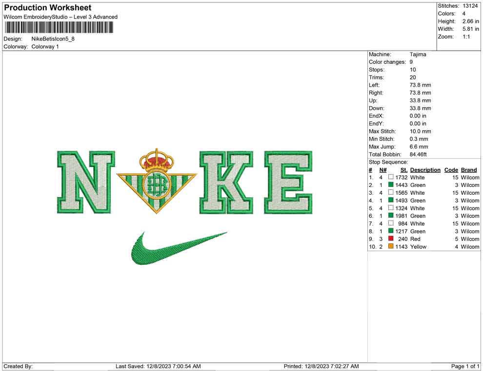 Nike Real Betis icon