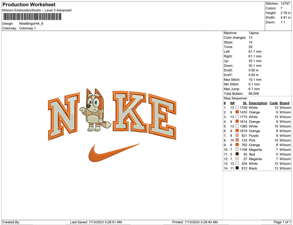 Nike Bingo Hi