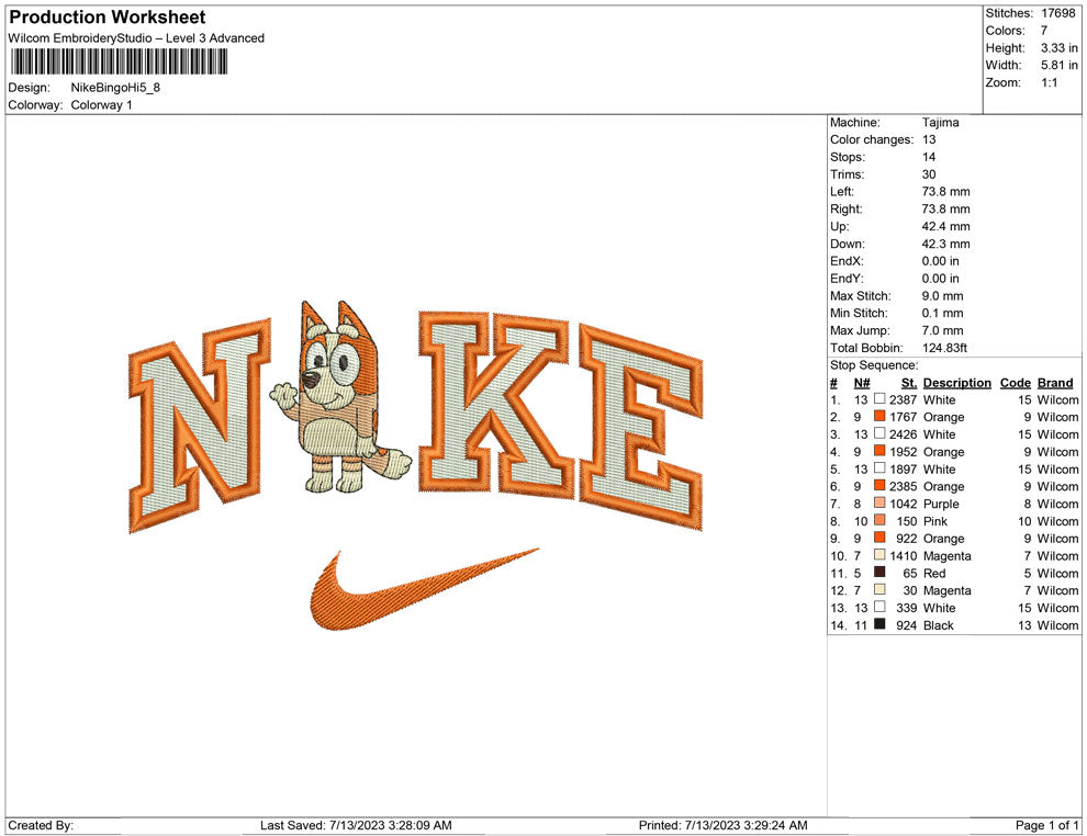 Nike Bingo Hi