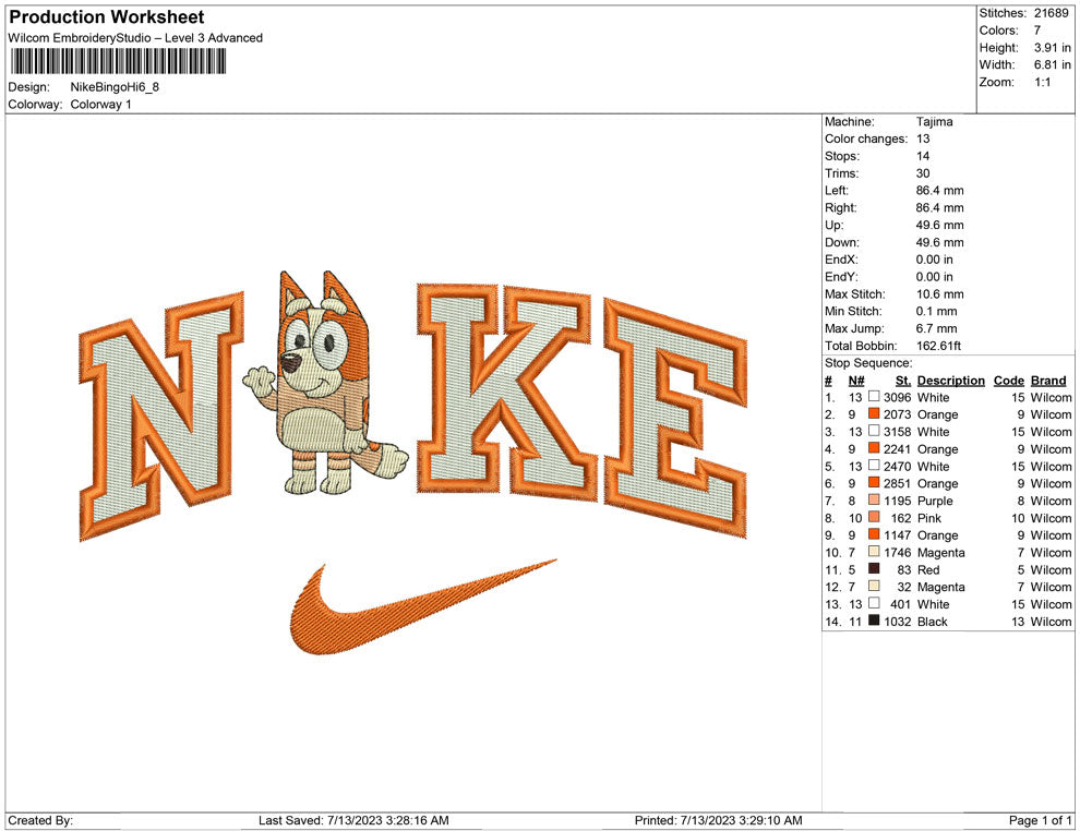 Nike Bingo Hi