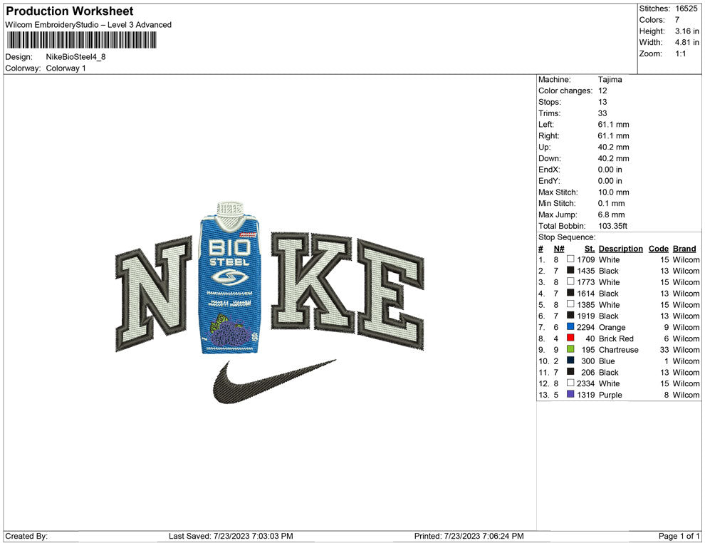 Nike BioSteel Bottle