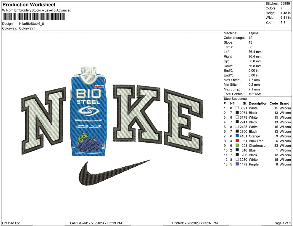 Nike BioSteel Bottle