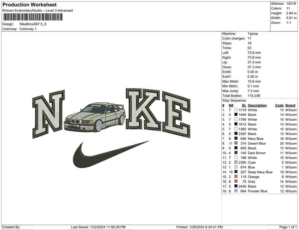 Nike Bmw597