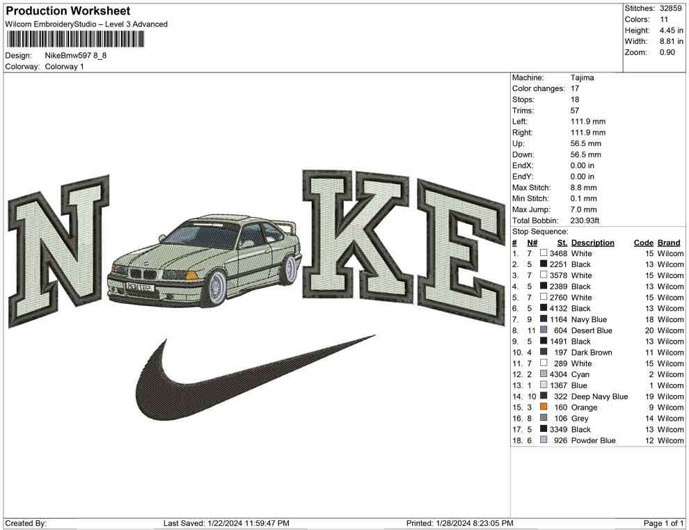 Nike Bmw597