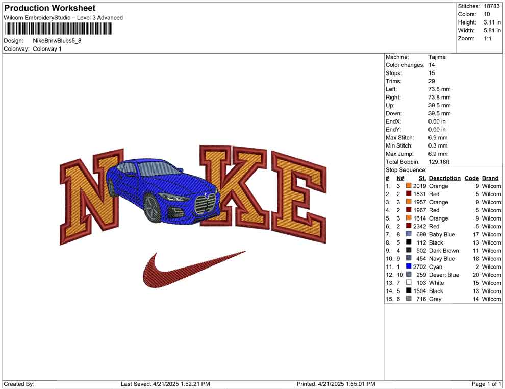 Nike Bmw Blues