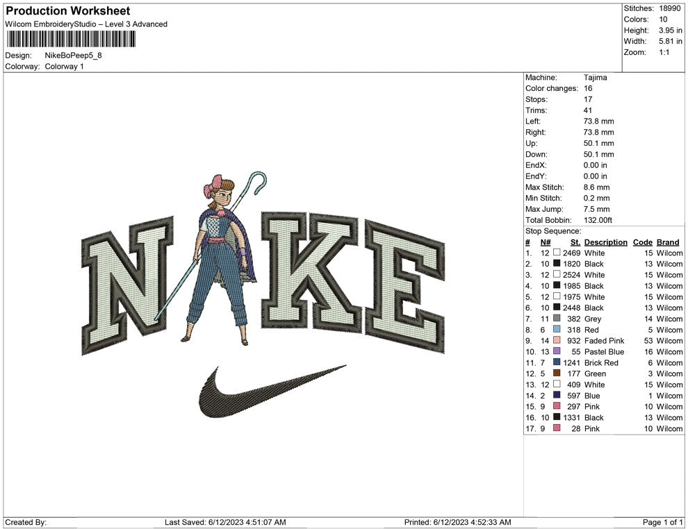 Nike Bo Peep