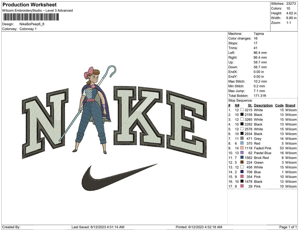 Nike Bo Peep