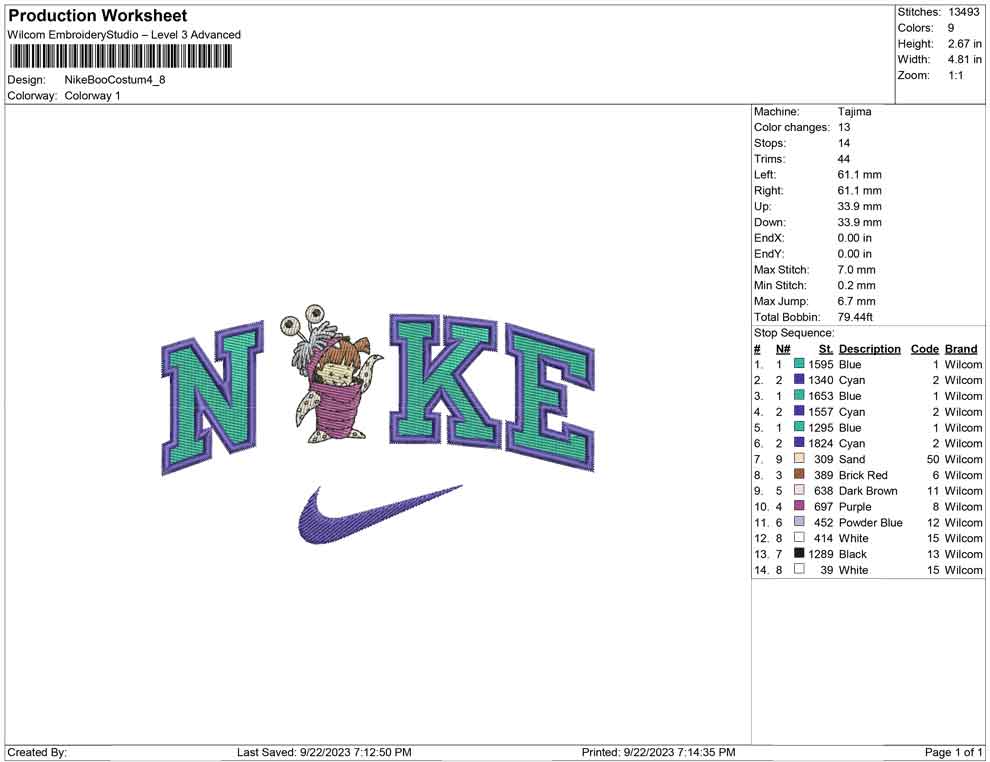 Nike Boo Custom