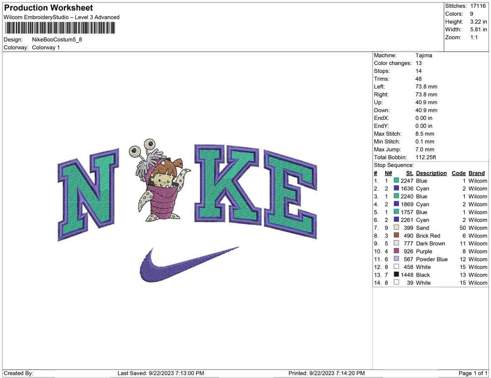 Nike Boo Custom