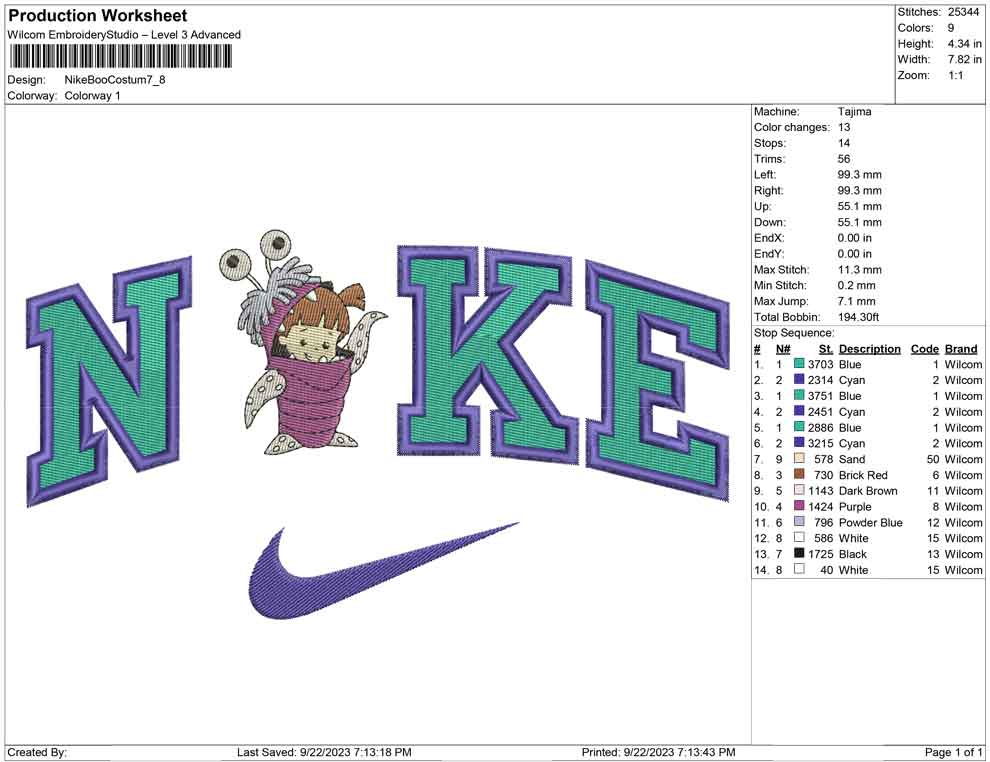 Nike Boo Custom