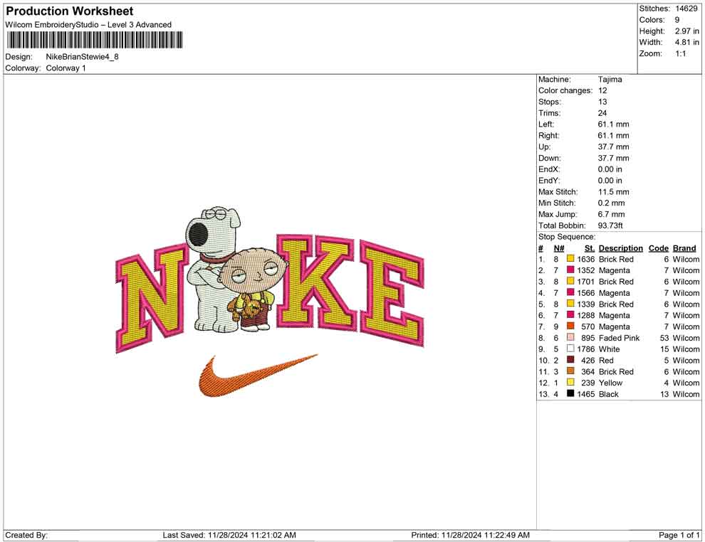 Nike Brian Stewie