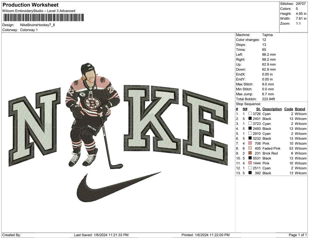 Nike Bruins hockey